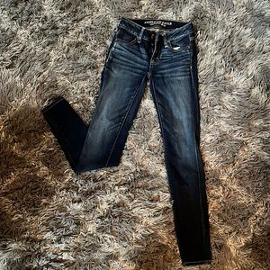 American Eagle Super low rise jegging